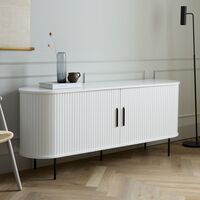 Nola senkki 180x45x76 cm valkoinen
